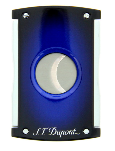S.T. Dupont Maxijet Cigar Cutter Sunburst Blue 003413