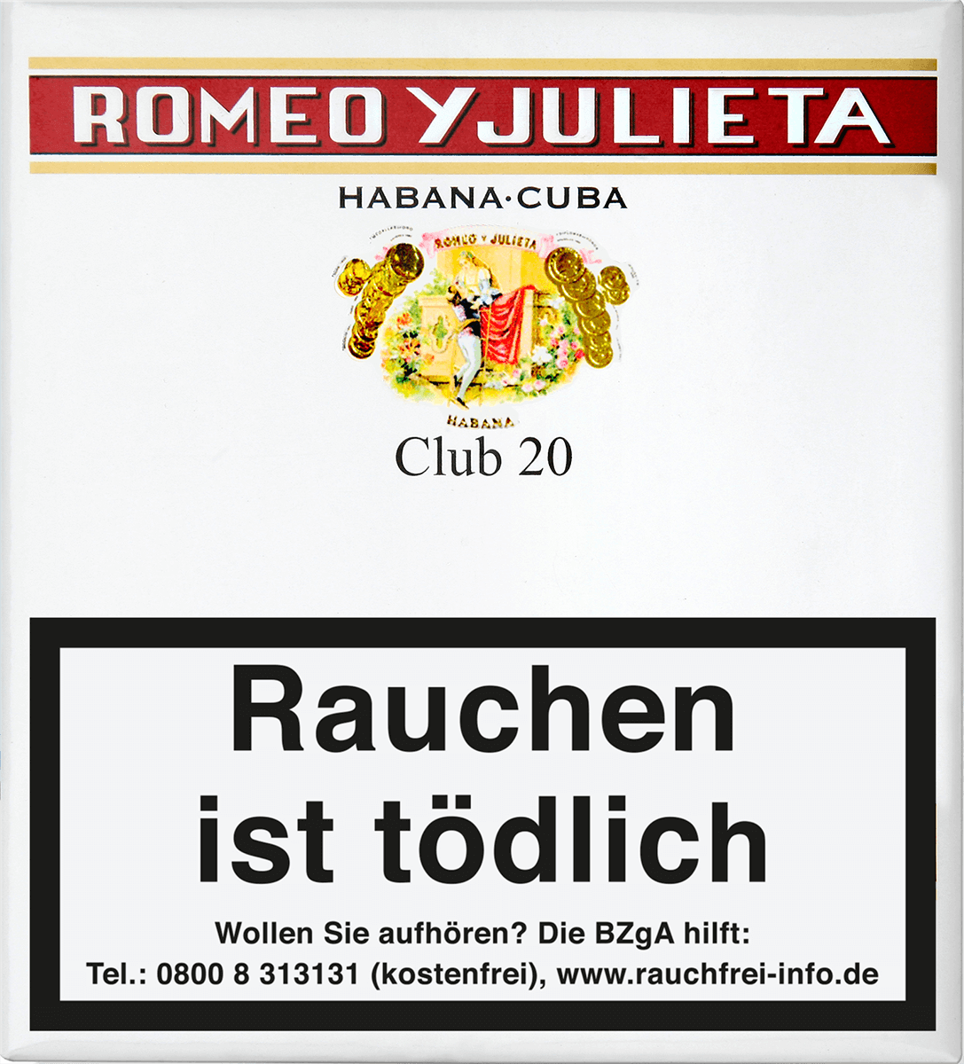 Romeo y Julieta Club Zigarillos 20er