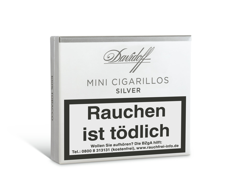 Davidoff Mini Zigarillos Silver 20er