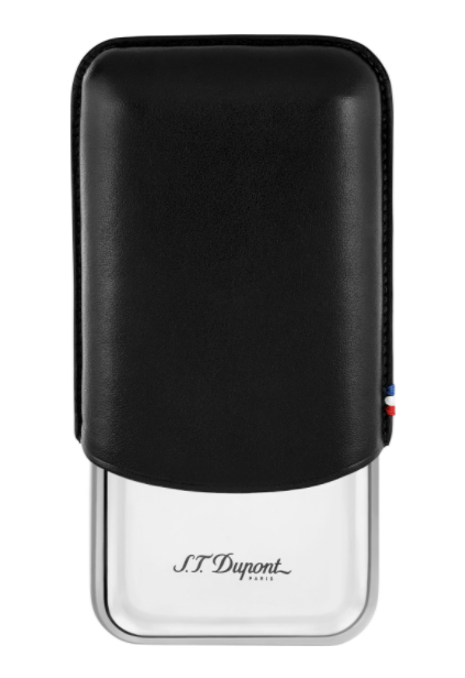 S.T. Dupont Zigarrenetui 3er Schwarz 183020