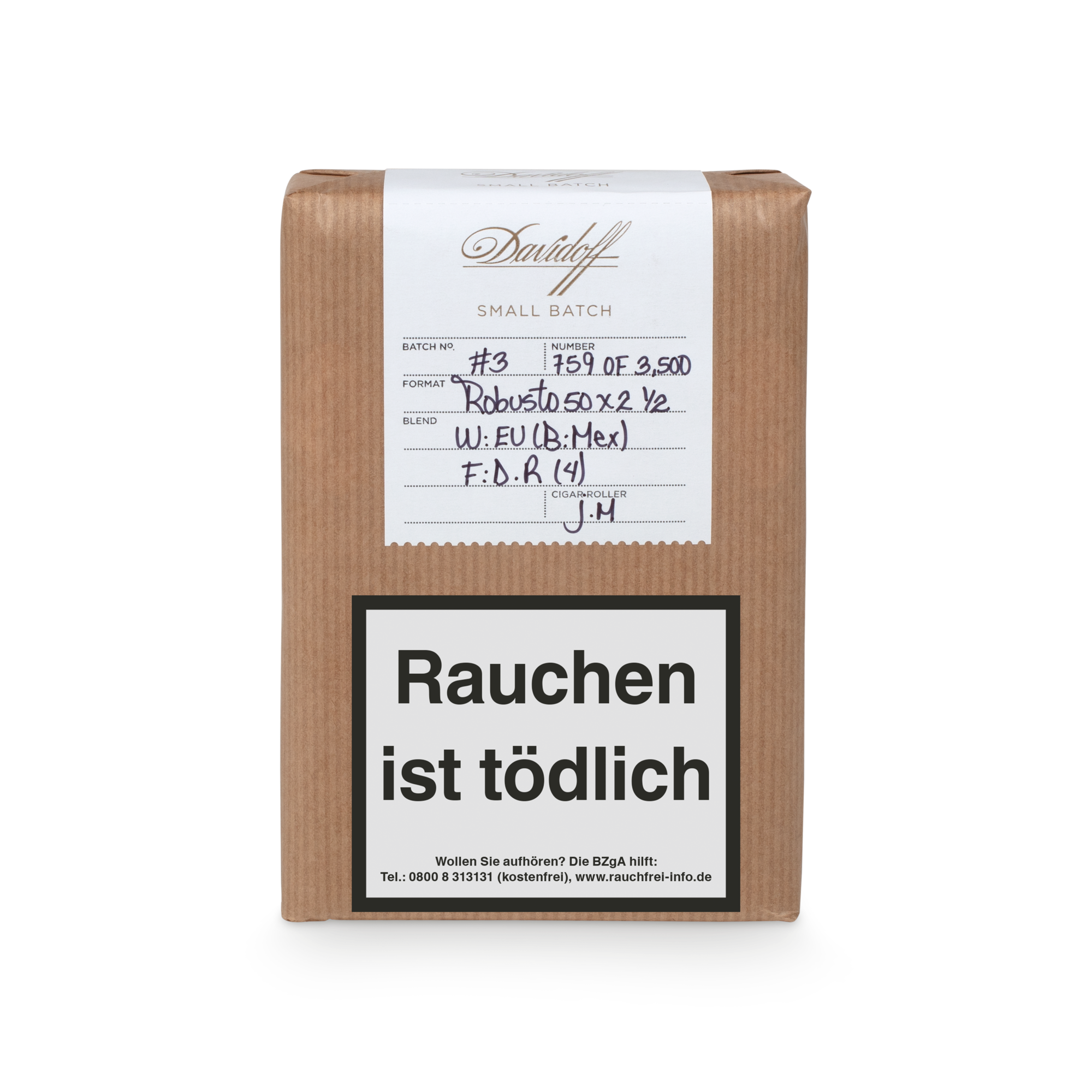 Davidoff Small Batch No. 3 Limited Edition